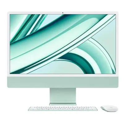 Apple iMac 24/23,5"/4480 x 2520/M3/8GB/256GB SSD/M3/Sonoma/Green/1R, MQRN3SL/A