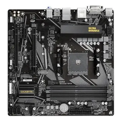 GIGABYTE B550M DS3H / AMD B550 / AM4 / 4x DDR4 / 2x M.2 / DVI-D / HDMI / mATX, B550M DS3H