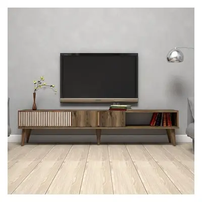 Hanah Home TV Stand Milan - Walnut