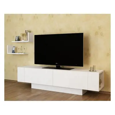 Hanah Home TV Unit Ekol White