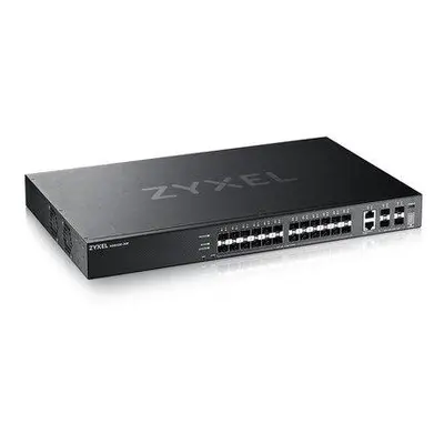 Zyxel XGS2220-30F, L3 Access Switch, 24x1G SFP, 2x10mG RJ45, 4x10G SFP+ Uplink, incl. 1 yr Nebul