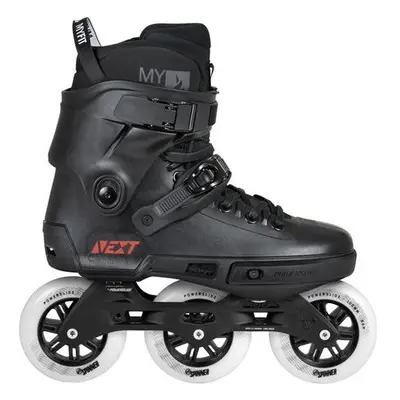 Powerslide Kolečkové brusle Next Core Black 100 Trinity, 3x, 100, 36-37