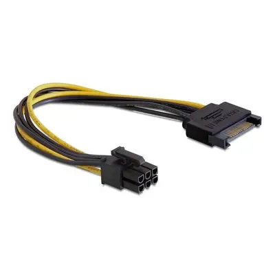 Delock napájecí kabel SATA 15 pin na 6 pin PCI Express oem