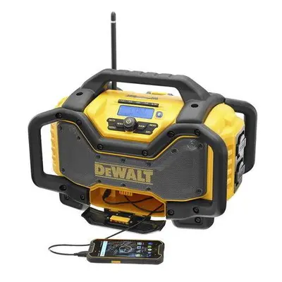 DEWALT DCR027 Aku rádio 10,8-54V (bez aku) 230V DAB/FM/BT/AUX