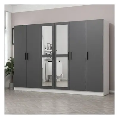 Hanah Home Wardrobe Kale - 4960 Anthracite