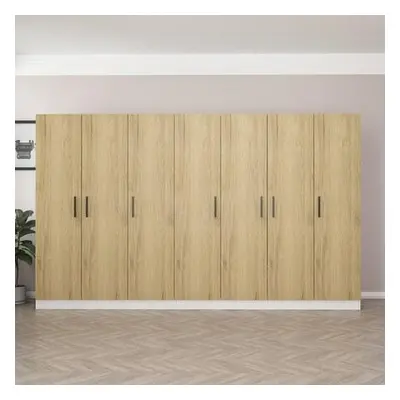 Hanah Home Wardrobe Kale - 2706 Walnut