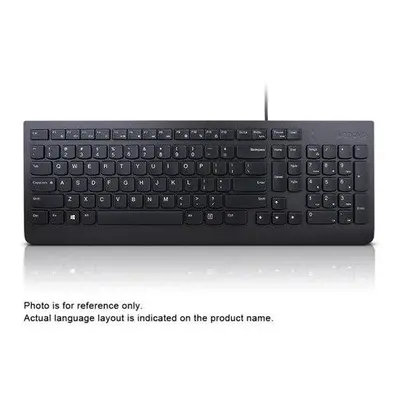 Lenovo klávesnice Essential Wired (Black) CZ, 4Y41C68650