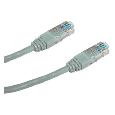 Datacom 1559 Patch kabel UTP CAT5E, křížený, 7m, šedý