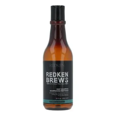 Redken Povzbuzující mentolový šampon na vlasy pro muže Brews (Mint Shampoo) 300 ml