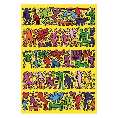 CLEMENTONI Puzzle Novo Art Series: Keith Haring 1000 dílků