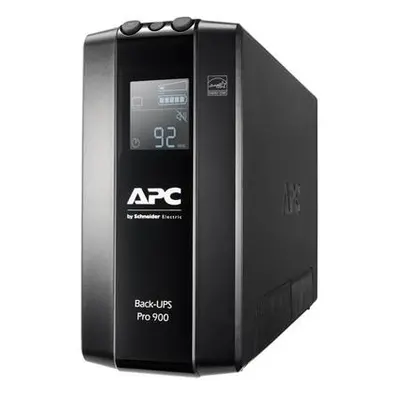 APC Back-UPS Pro BR 900VA (540W)/ LINE-INTERAKTIVNÍ/ AVR/ 230V/ LCD/ 6x IEC zásuvka, BR900MI