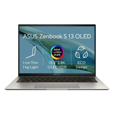 ASUS Zenbook S 13 OLED/UX5304/i7-1355U/13,3"/2880x1800/16GB/1TB SSD/Iris Xe/W11H/Gray/2R, UX5304