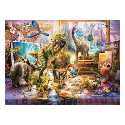 RAVENSBURGER Puzzle Dinosauři ožívají XXL 100 dílků