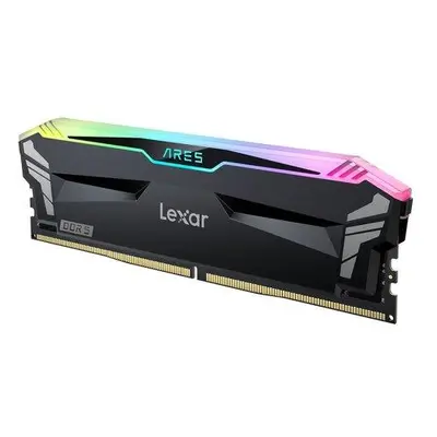 Lexar ARES DDR5 32GB (kit 2x16GB) UDIMM 6000MHz CL30 XMP 3.0 & EXPO - RGB, Heatsink, černá, LD5B