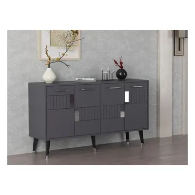 Hanah Home Console Moda - Anthracite, Silver AnthraciteSilver