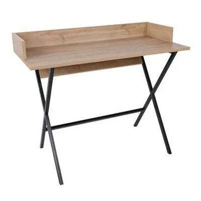 Hanah Home Study Desk Monaco OakBlack