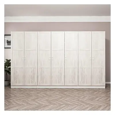 Hanah Home Wardrobe Kale Country - 3835 White