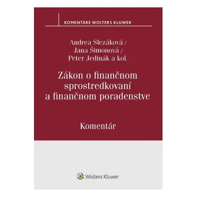 Zákon o finančnom sprostredkovaní a finančnom poradenstve