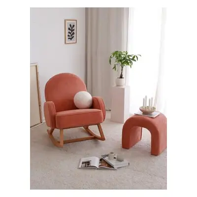 Atelier del Sofa Wing Chair Yoko - Coral