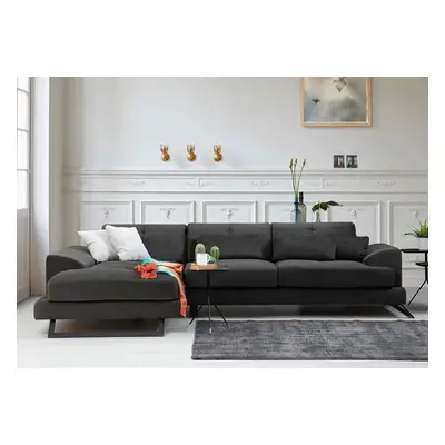 Atelier del Sofa Corner Sofa Frido Corner Left (Chl+3R) Anthracite