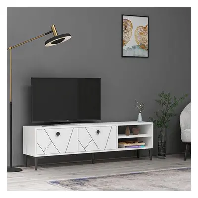 Hanah Home TV Stand Clara - White