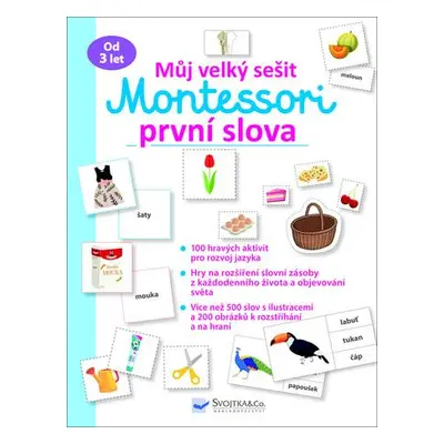 Můj velký sešit Montessori první slova