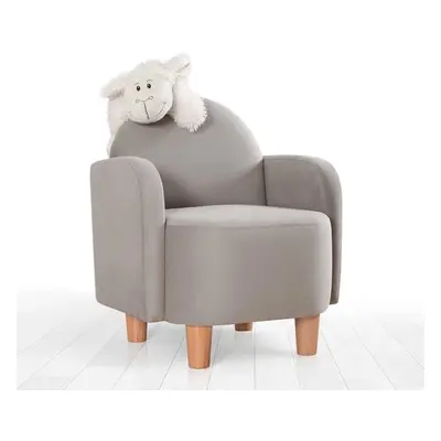 Atelier del Sofa Kid's Wing Chair Nock - Grey