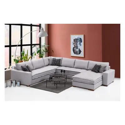 Atelier del Sofa Corner Sofa Lena Corner - Light Grey