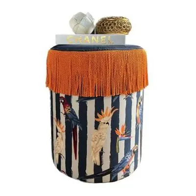 Hanah Home Pouffe Jungle Scar Pouffe - Birdy Multicolor