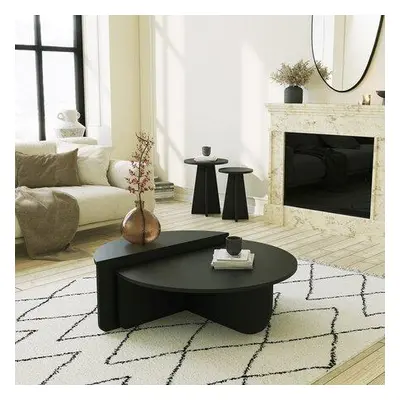 Hanah Home Coffee Table Podium - Black