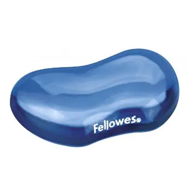 Fellowes gelová podložka pod zápěstí CRYSTAL, blue, 91177-72