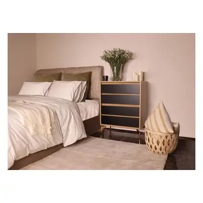 Hanah Home Dresser YUNA OakBlack