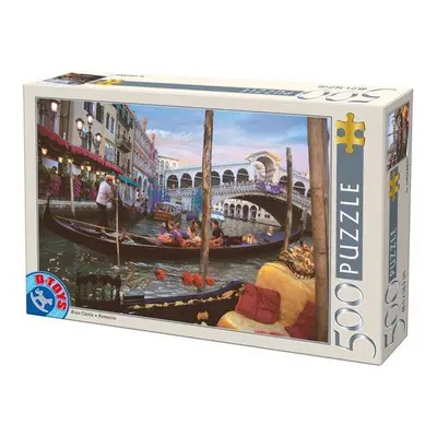 D-TOYS Puzzle Zámek Neuschwanstein, Německo 500 dílků