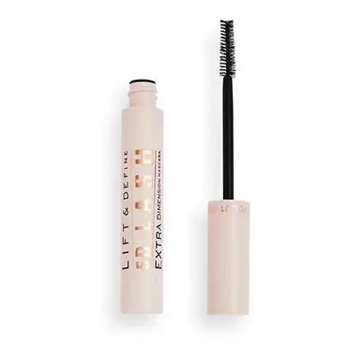 Makeup Revolution London 5D Lash objemová a prodlužující řasenka Super Black 14 ml