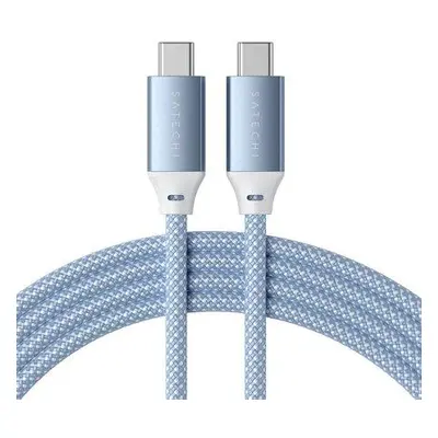 Satechi kábel USB-C to USB-C Cable 100W 2m - Blue