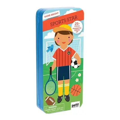 Petit Collage Magnetické puzzle Sportovec