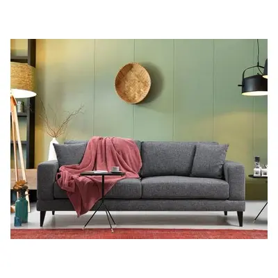 Atelier del Sofa 3-Seat Sofa-Bed Nordic 3 Seater Dark Grey