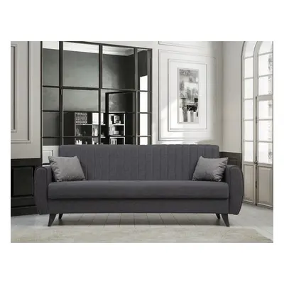 Atelier del Sofa 3-Seat Sofa-Bed Alkon - Dark Grey