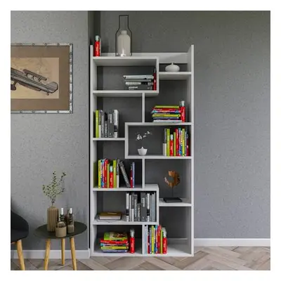 Hanah Home Bookshelf Kuttap - White