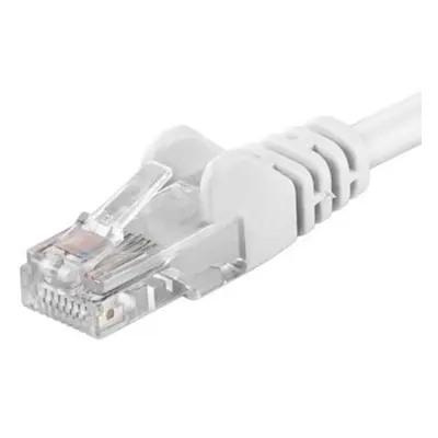 Premiumcord sp6asftp010W Patch, CAT6a S-FTP, RJ45-RJ45, AWG 26/7, 1m, bílý