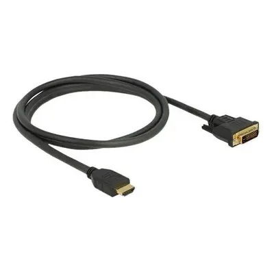 Delock Kabel HDMI na DVI 24+1 obousměrný 1,5 m