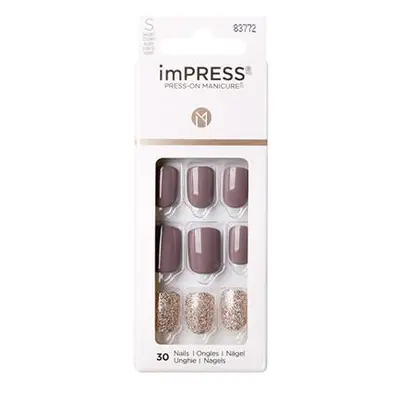 KISS Samolepící nehty imPRESS Nails Flawless 30 ks