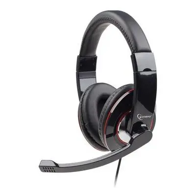 Gembird Sluchátka s mik MHS-001 Gaming black