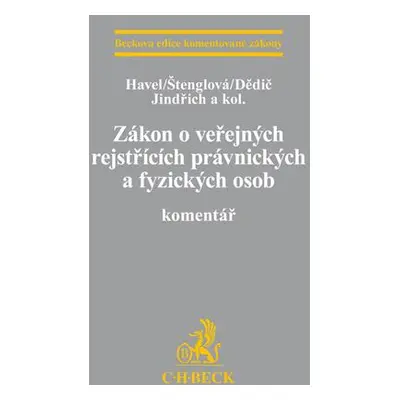 Zákon o veřejných rejstřících právnických a fyzických osob