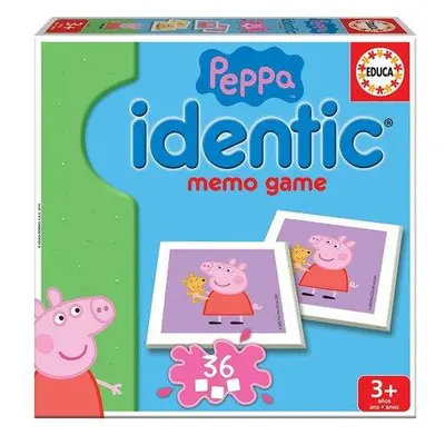 EDUCA Pexeso Prasátko Peppa 36 kartiček