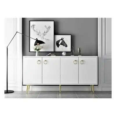 Hanah Home Console Drop - White