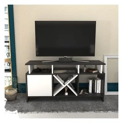 Hanah Home TV Stand Auburn - Anthracite, White AnthraciteWhite