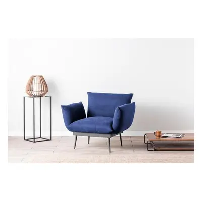 Atelier del Sofa Wing Chair Jax Solo - Navy Blue GR125