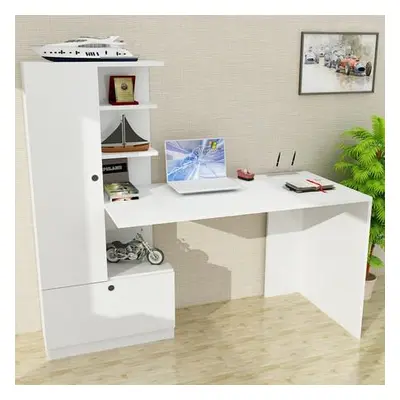 Hanah Home Study Desk Domingos - White