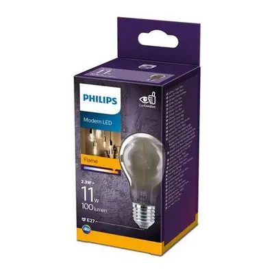 PHILIPS žárovka LEDclassic 11W A60 E27 smoky ND RFSRT4